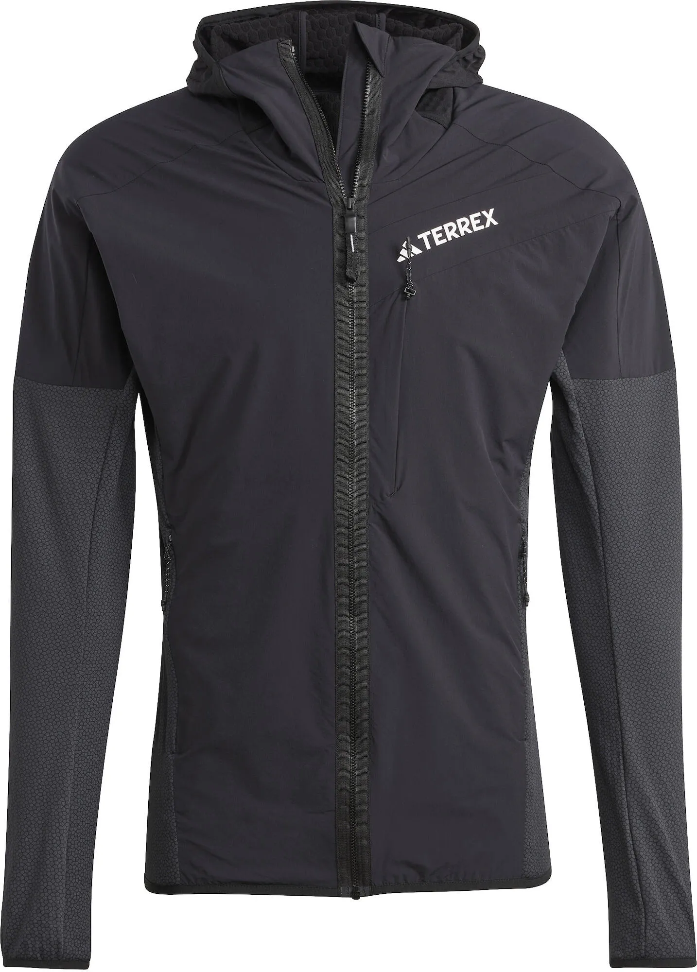 adidas Terrex Techrock Hooded Wind Fleece Jacket - Herren Freizeitjacke