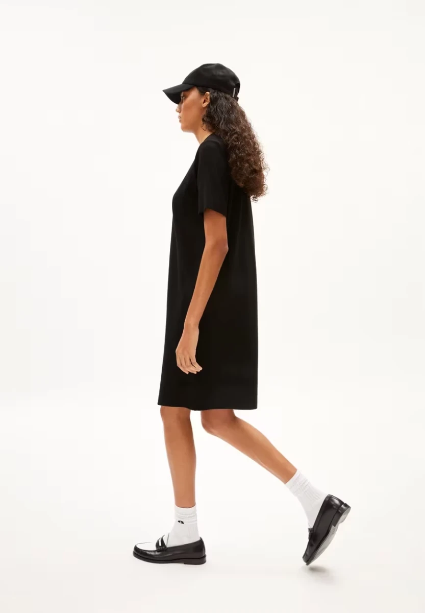 Armedangels Damen Kleid Jerseykleid Maariliana black