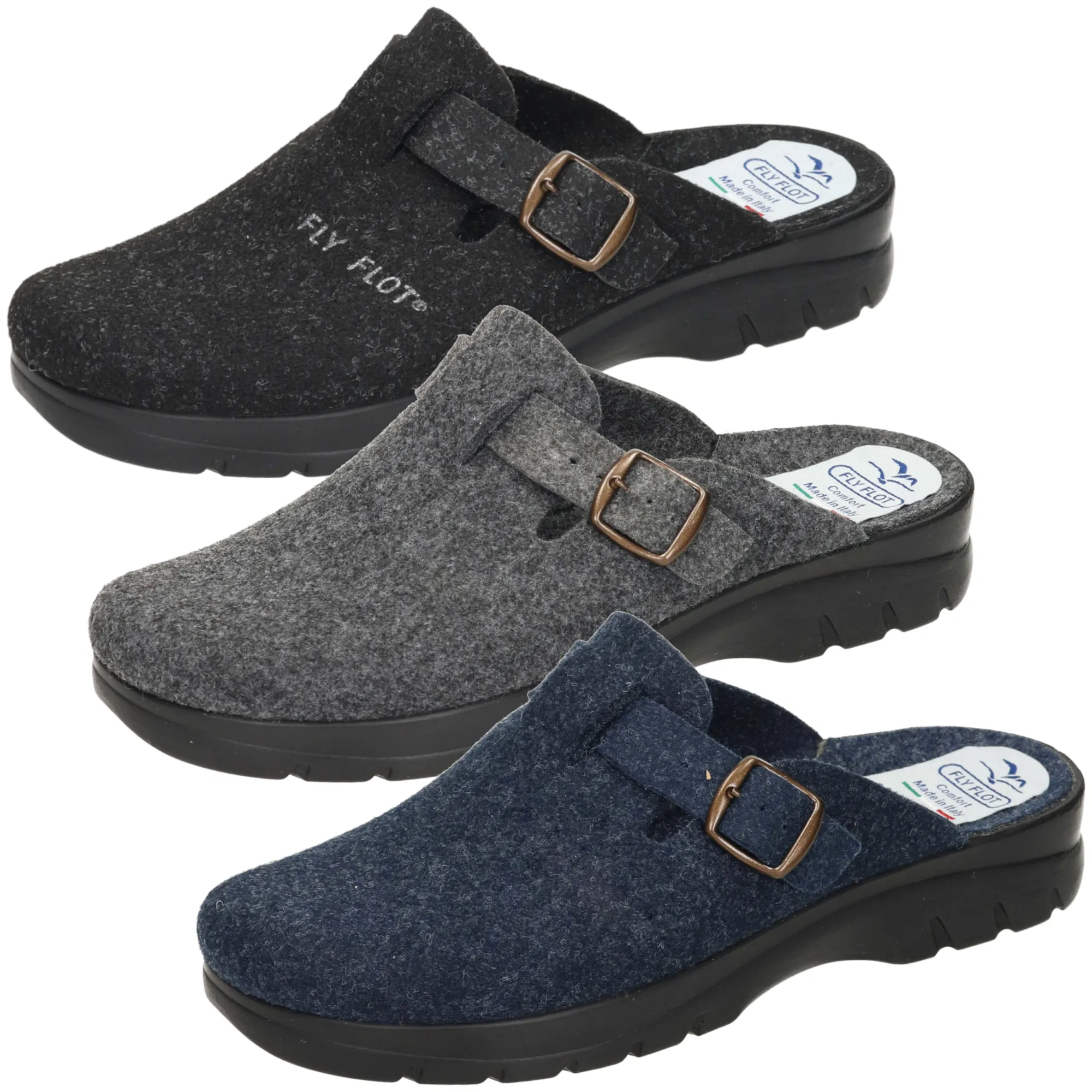 Fly Flot Hausschuhe Herren Clogs