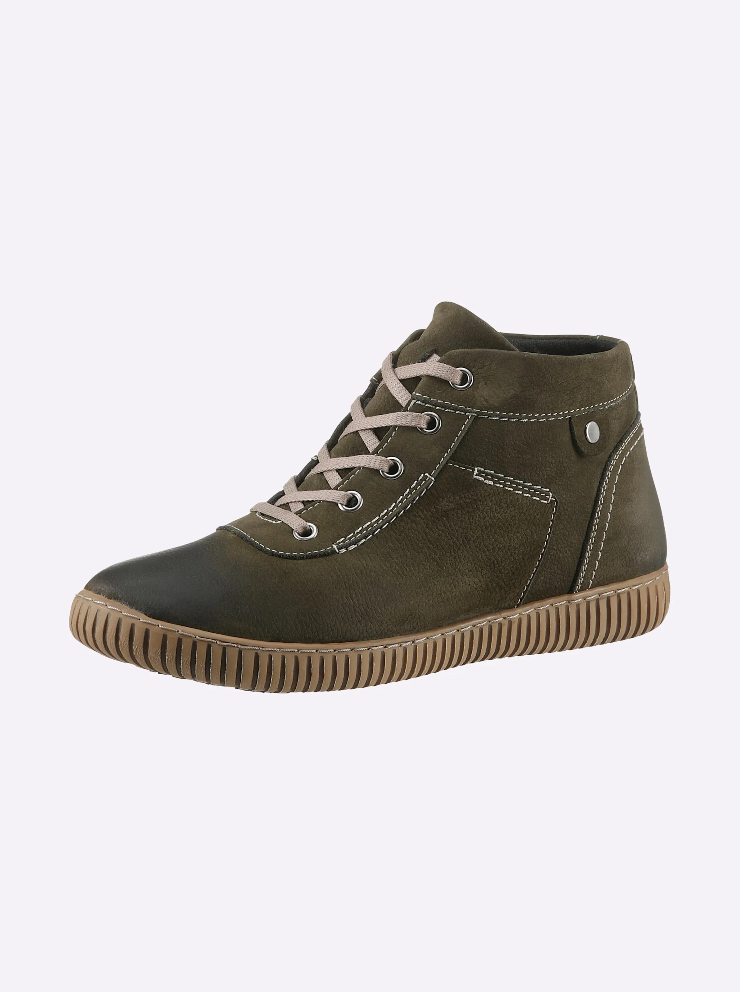 Gemini Stiefelette in olive
