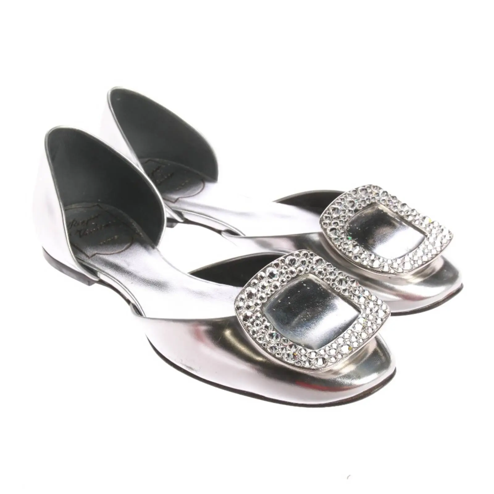 Halbschuhe EUR 34 Silber