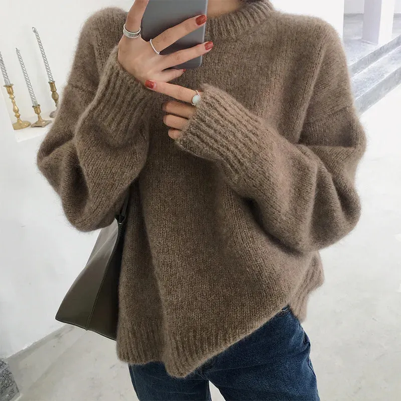 Heidi-Mode | Schicker und stylischer Herbst-Langarmpullover für Frauen