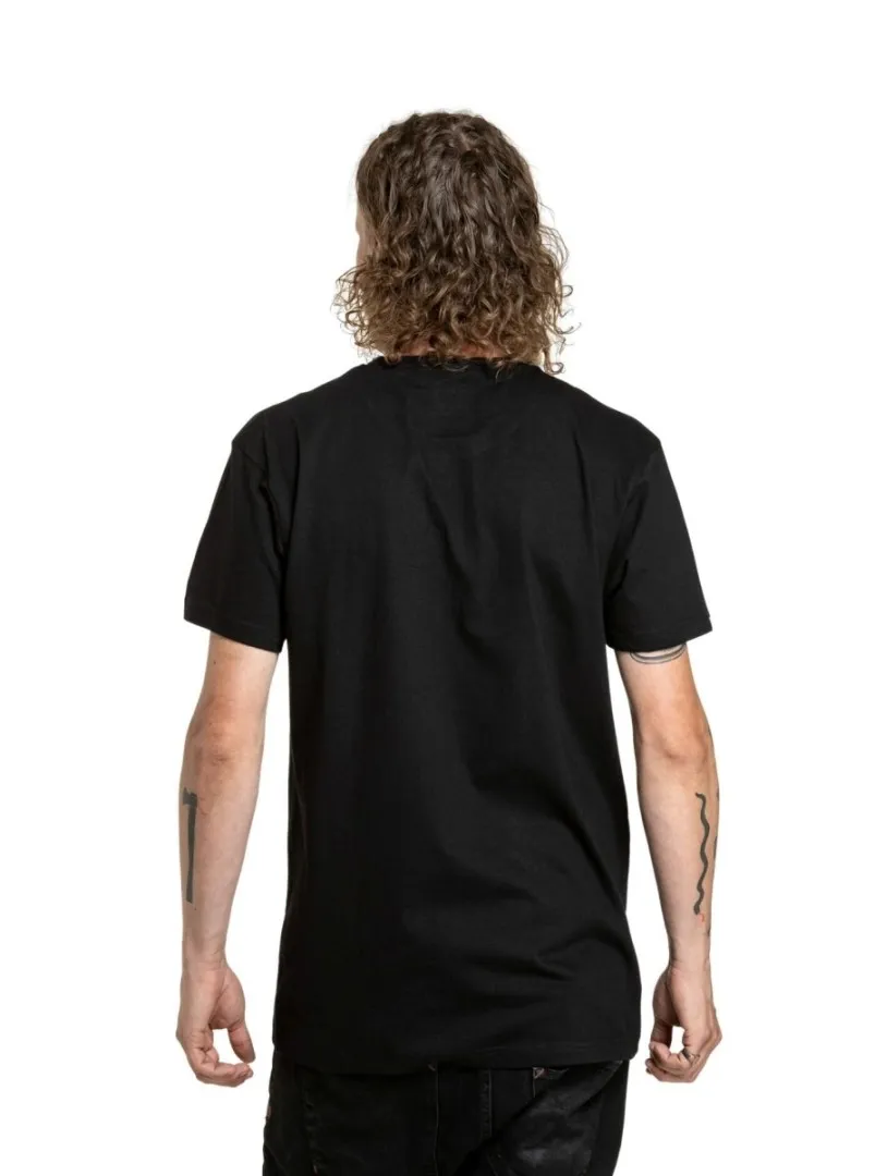 Herren T-Shirt Meatfly Fullface, Schwarz S