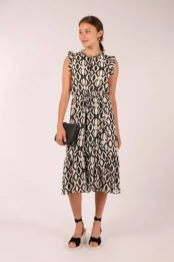 Kleid mit Viskose
