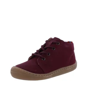 Koel Halbschuhe Ben barolo bordeaux rot barefoot Leder Schnürung