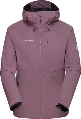 Mammut Ultimate Comfort Softshell Hooded Jacket Women - Damen Freizeitjacke