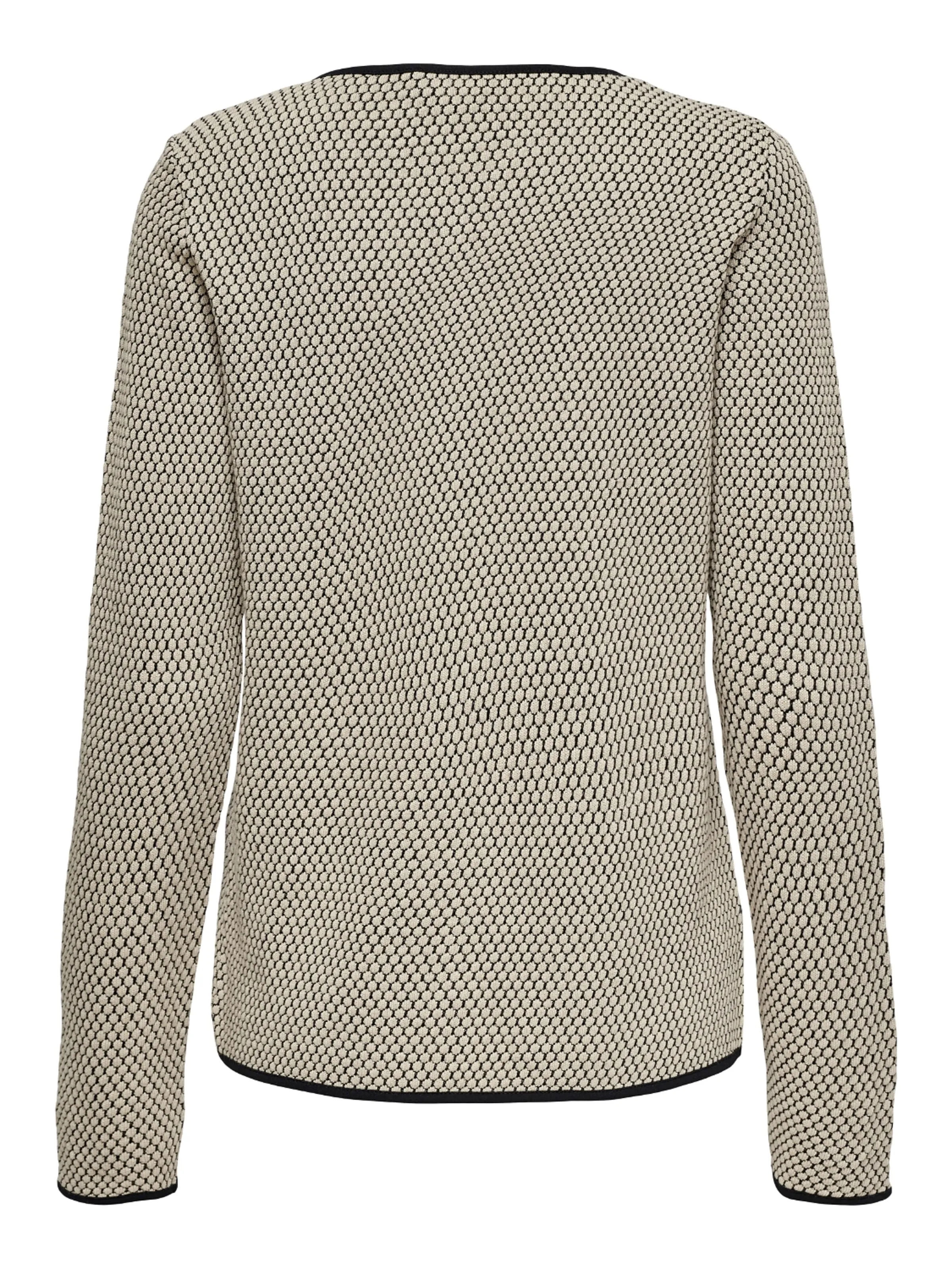 ONLY Strickjacke in Beige