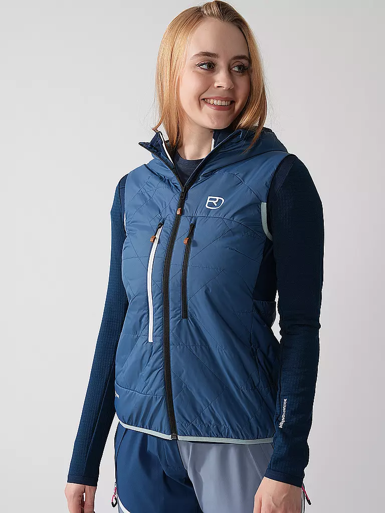 ORTOVOX, Damen Isoweste Swisswool Piz Boè Hoodie