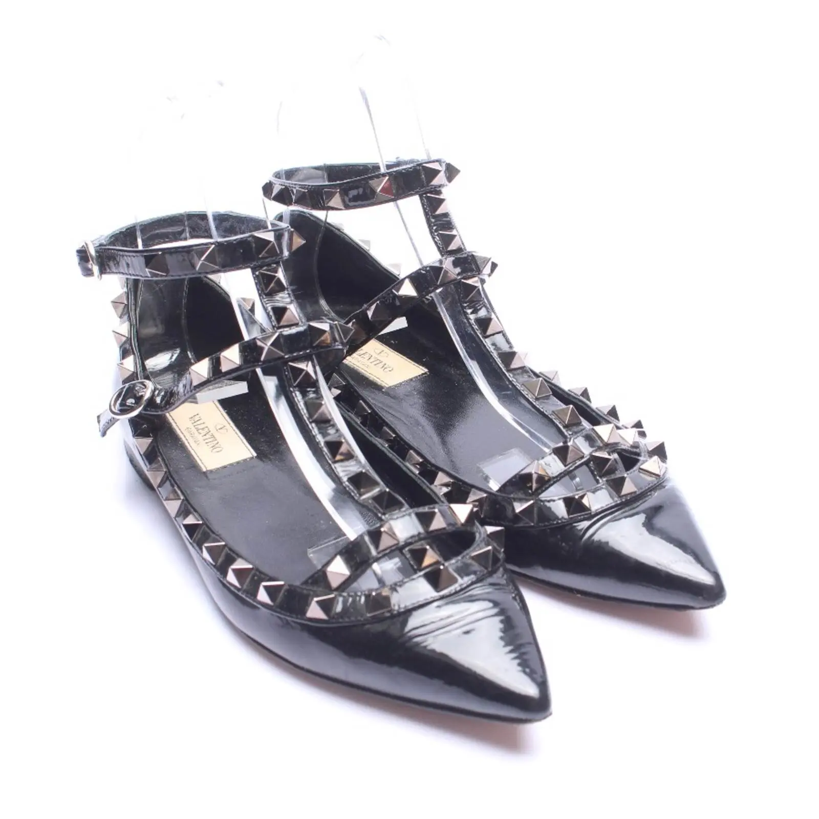 Rockstud Halbschuhe EUR 36 Schwarz