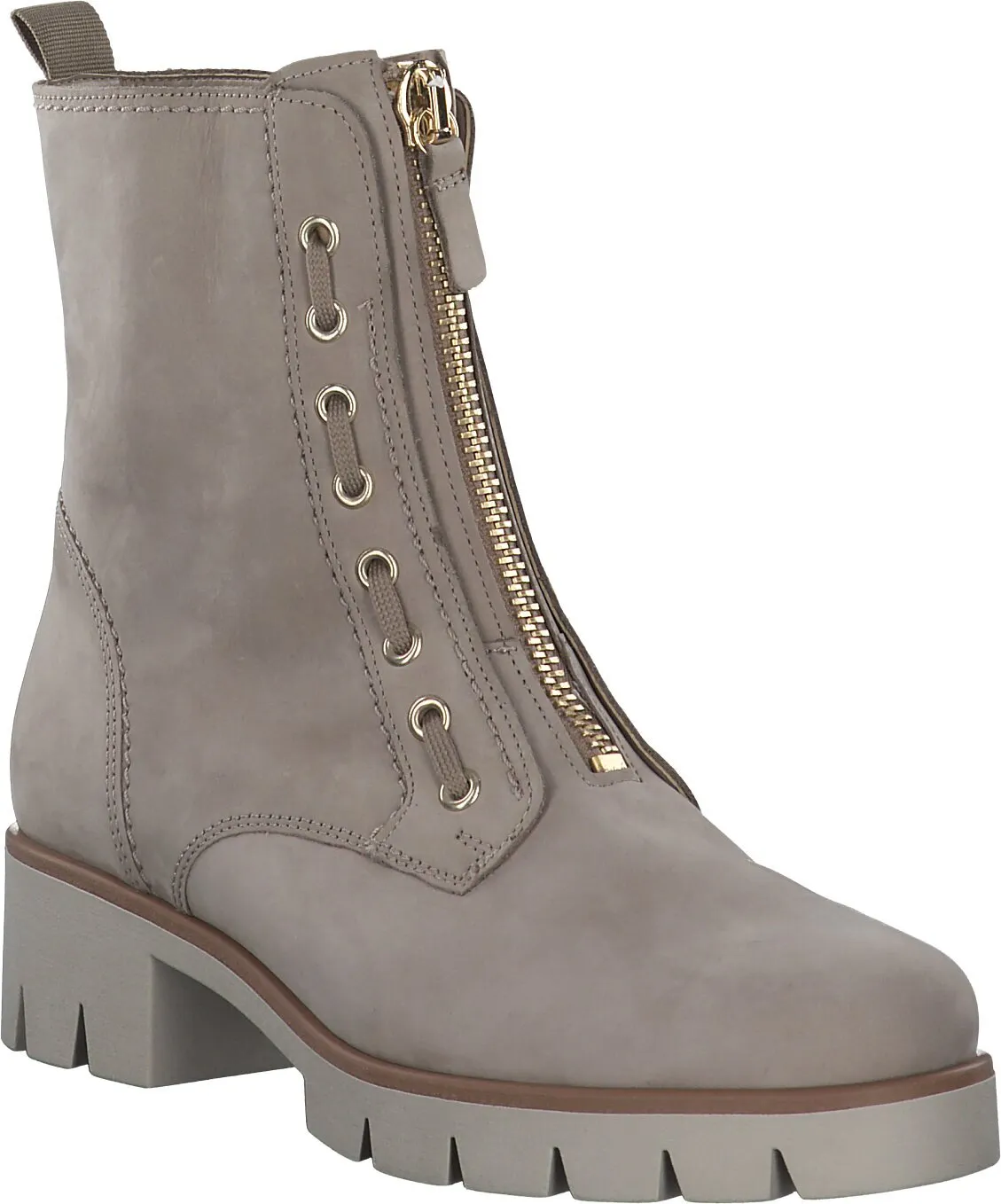 Schnürboots für Damen 102302987438 (Beige)