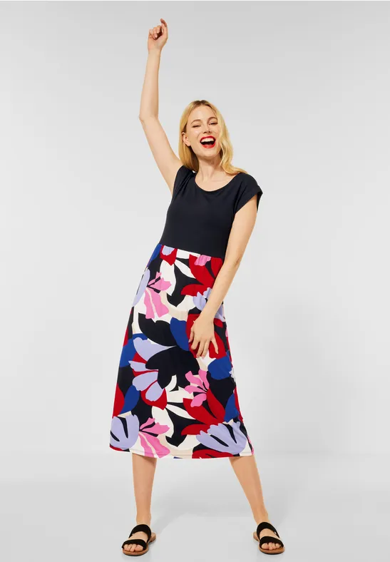 Street One Jerseykleid im Printmix 