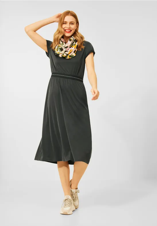 Street One Jerseykleid in Midi-Länge 