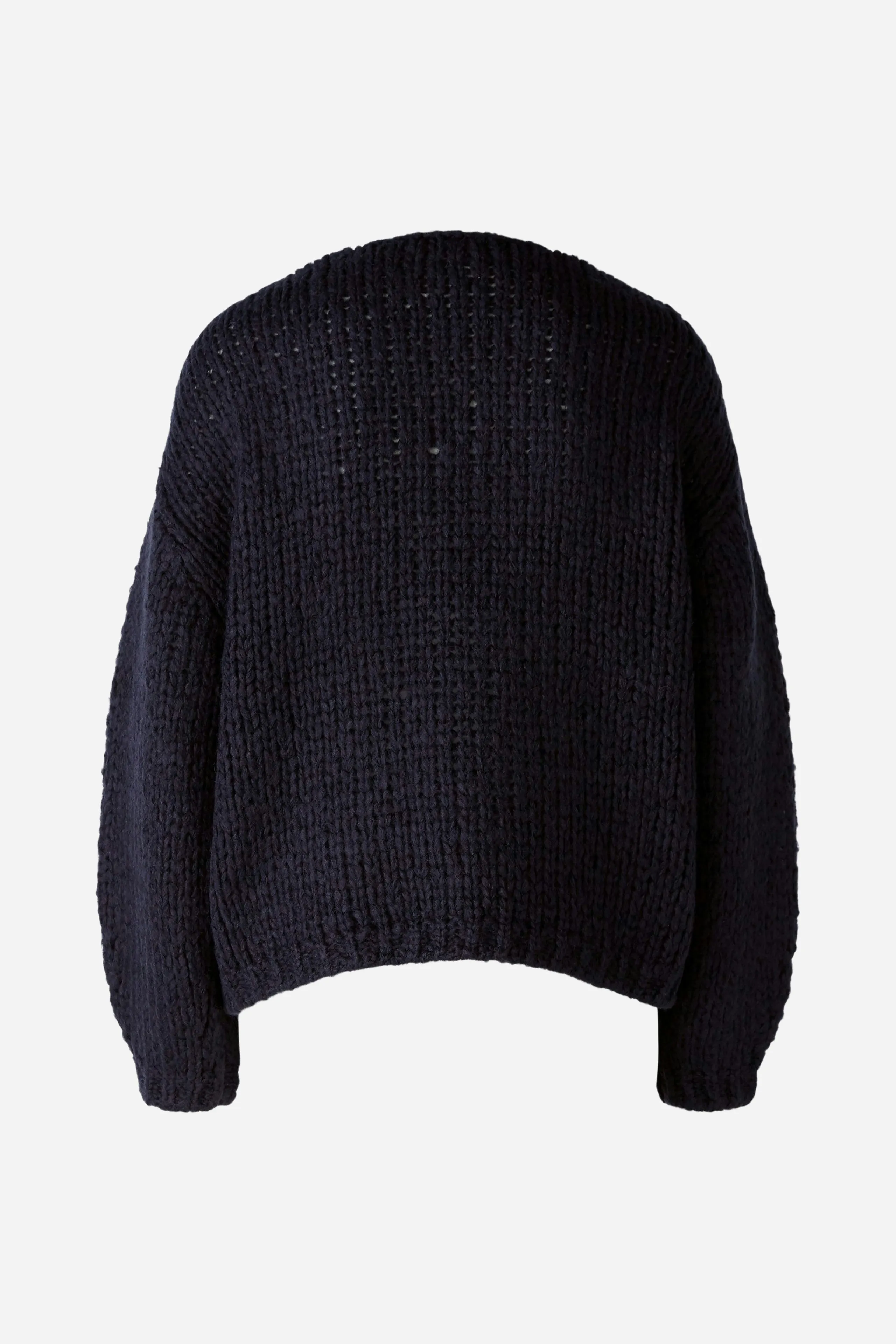 Strickjacke mit Wolle und Mohair