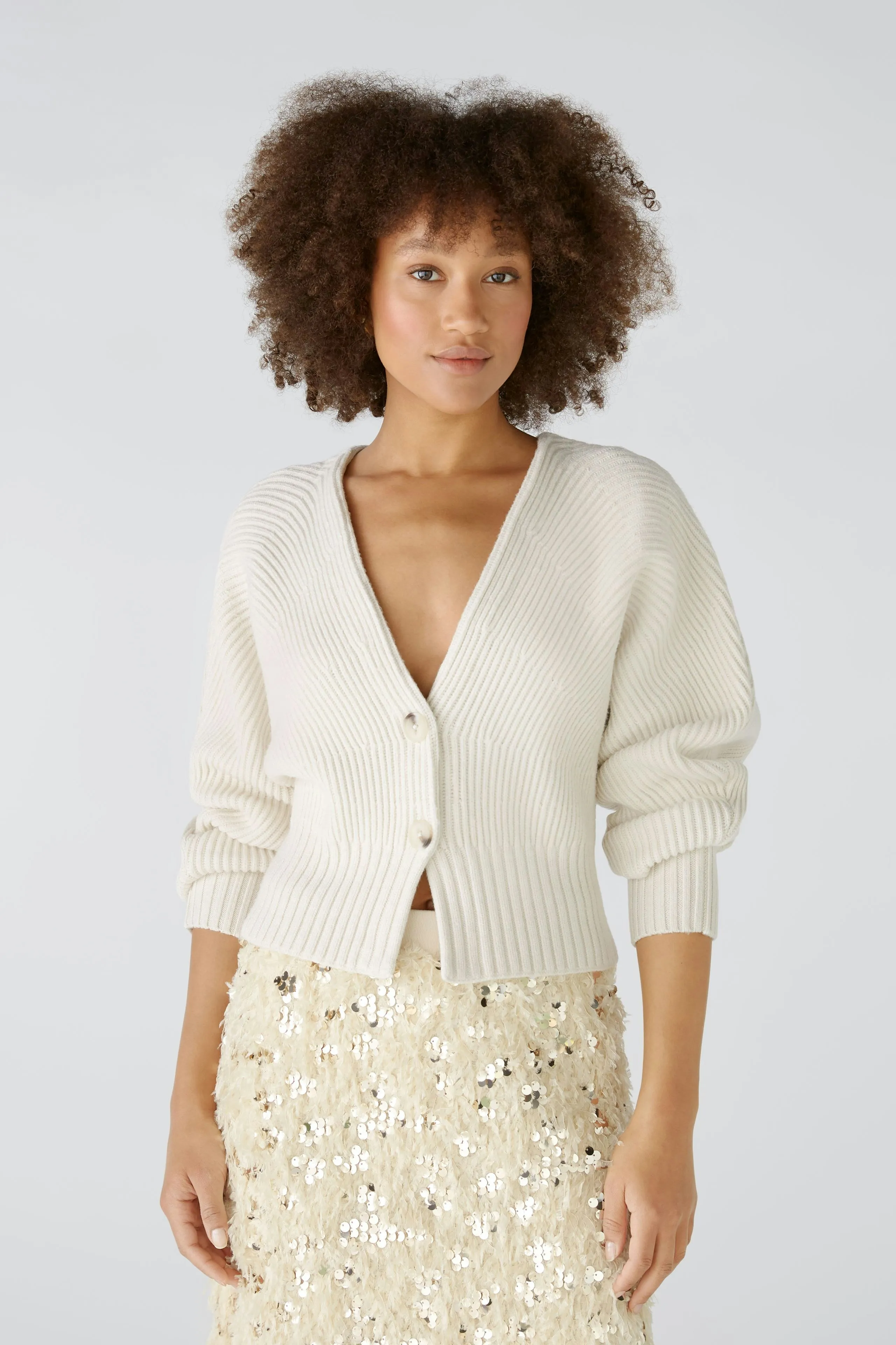 Strickjacke Viskosemischung