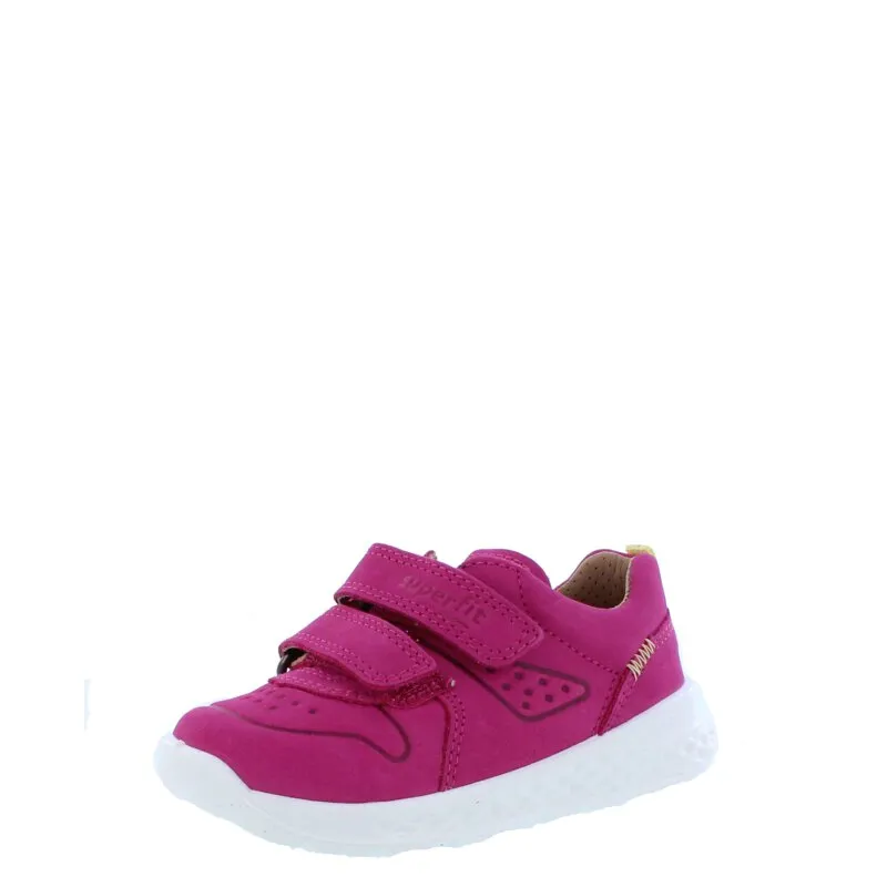 Superfit Halbschuhe Breeze pink Klettverschluss Weite M mittel