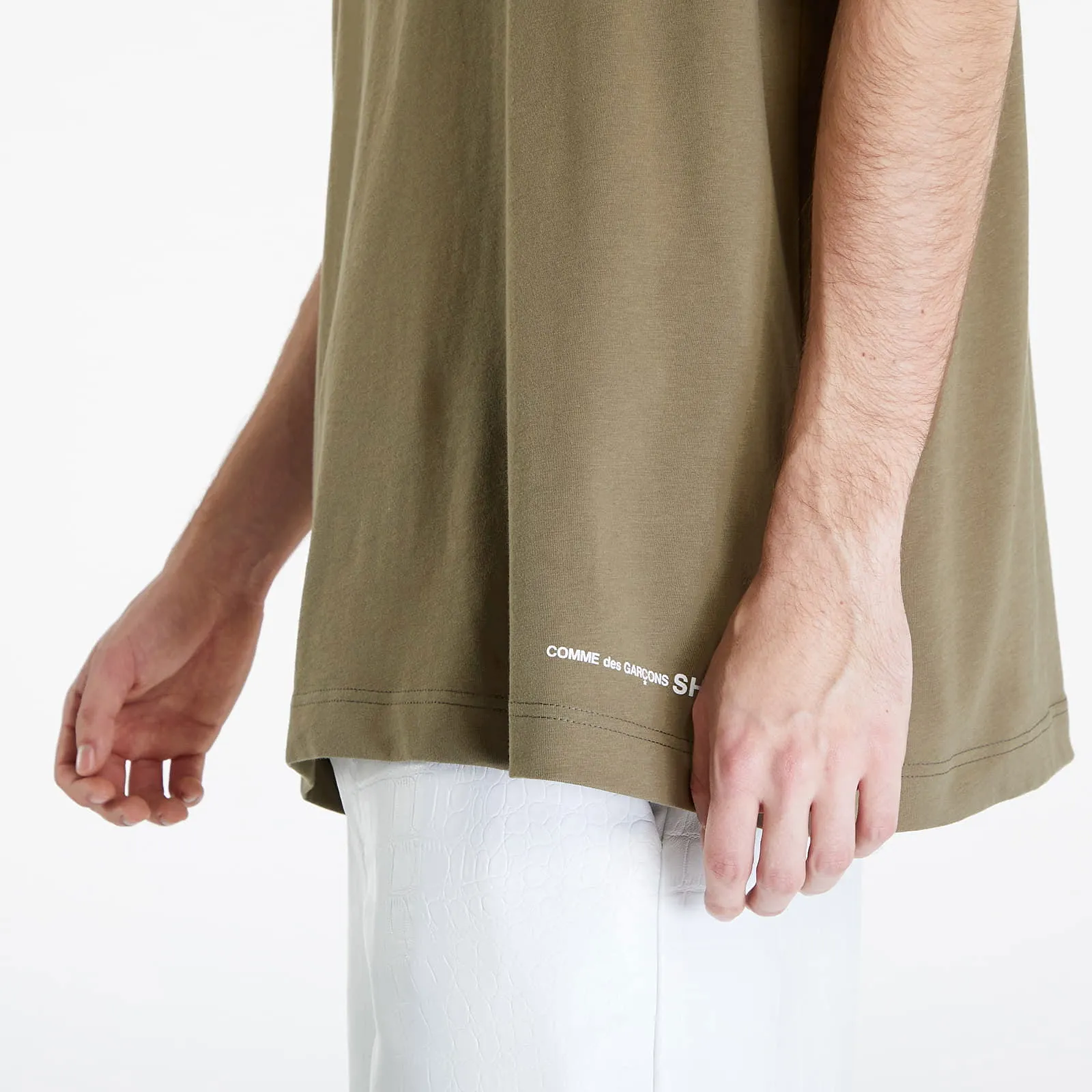 T-shirt Comme des Garçons SHIRT Short Sleeve Tee FM-T021 khaki