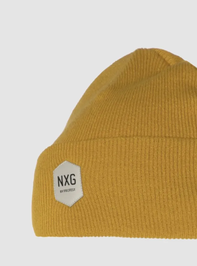 Unisex Wintermütze Protest REBELLY gelb UNI