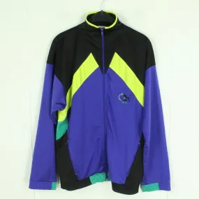 Vintage PUMA Trainingsjacke Gr. L bunt Sportswear mit Logo Stitching