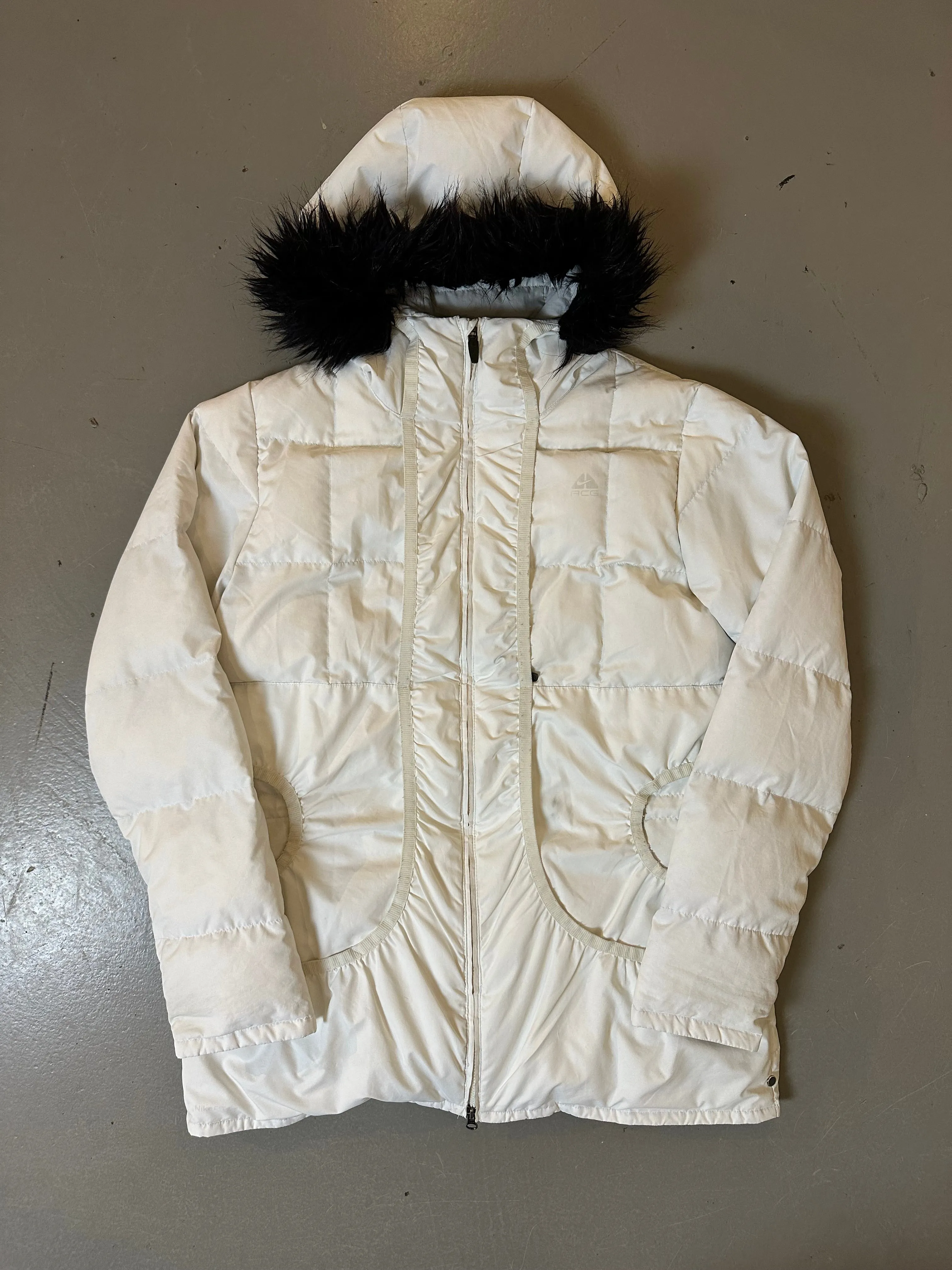 Vintage White Nike ACG Coat M/L